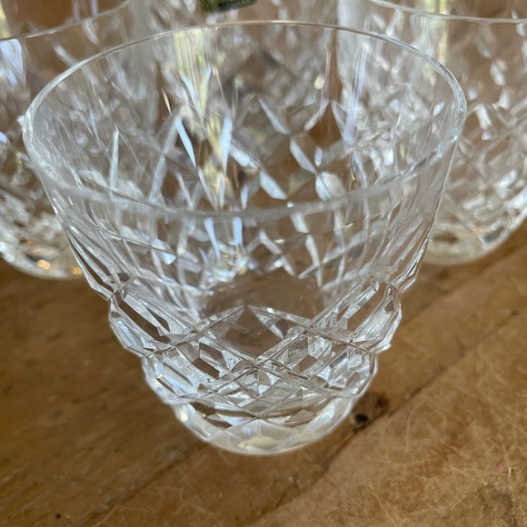 German Cut Crystal Shot Glasses-4 - Picture 4 of 7
